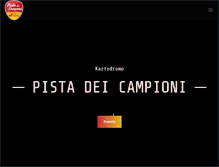 Tablet Screenshot of pistadeicampioni.it